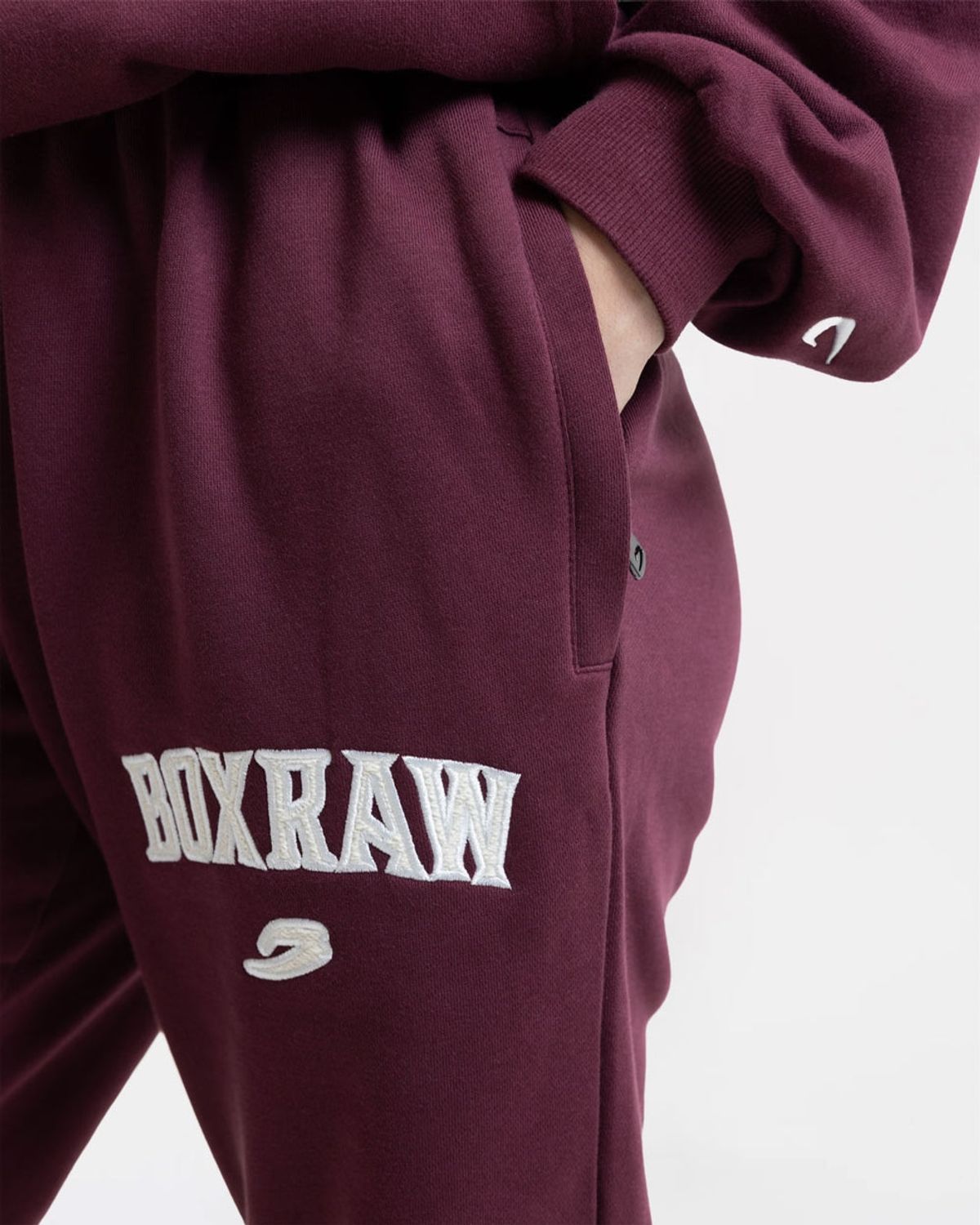 복스로(BOXRAW) 이스트 스트리트 조거팬츠 - 여성 W BXRW-U-ESBT-W [버건디]