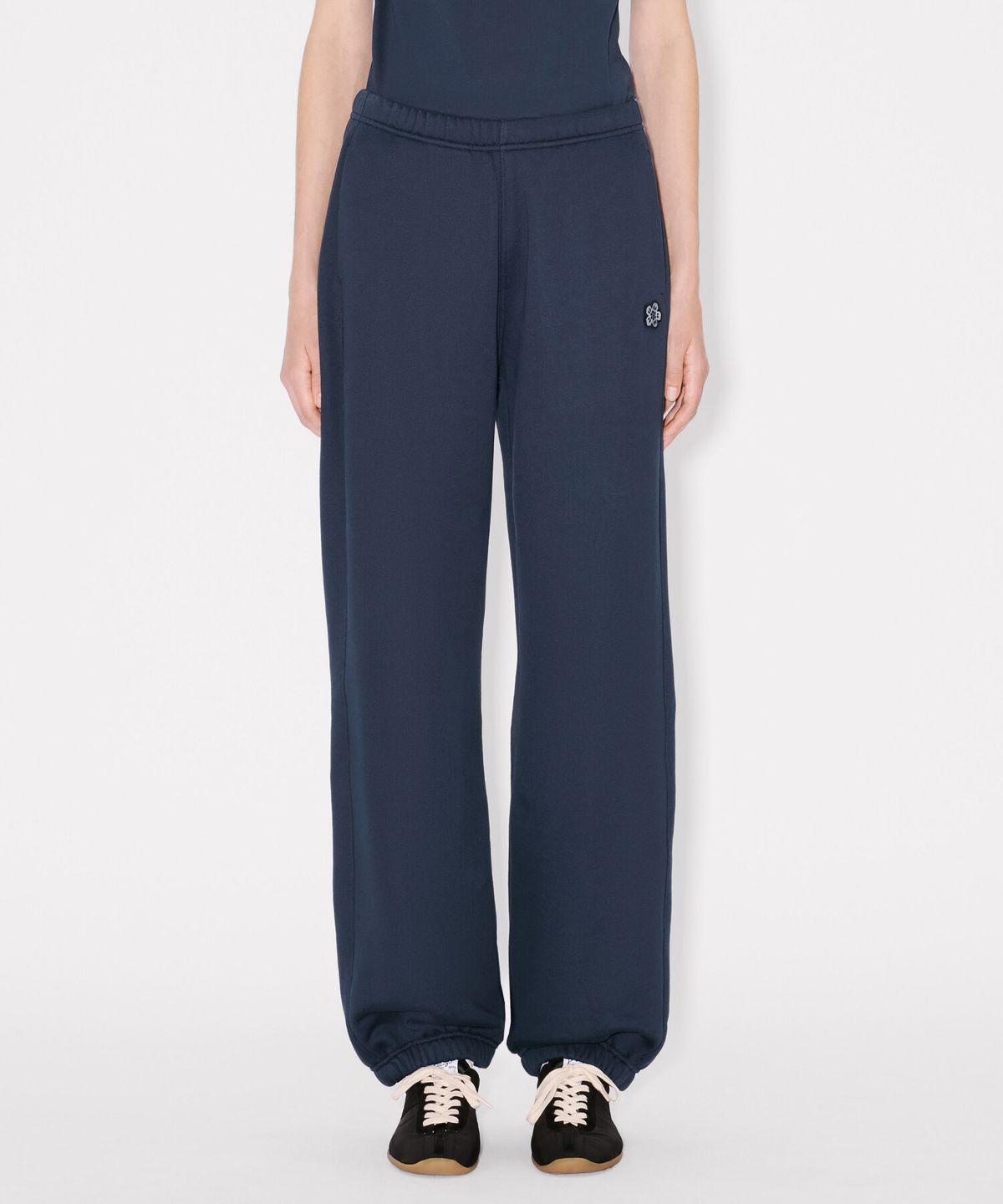 겐조(KENZO) 여성 보케 플라워 크레스트 클래식 조거팬츠_K265AWP601NYX