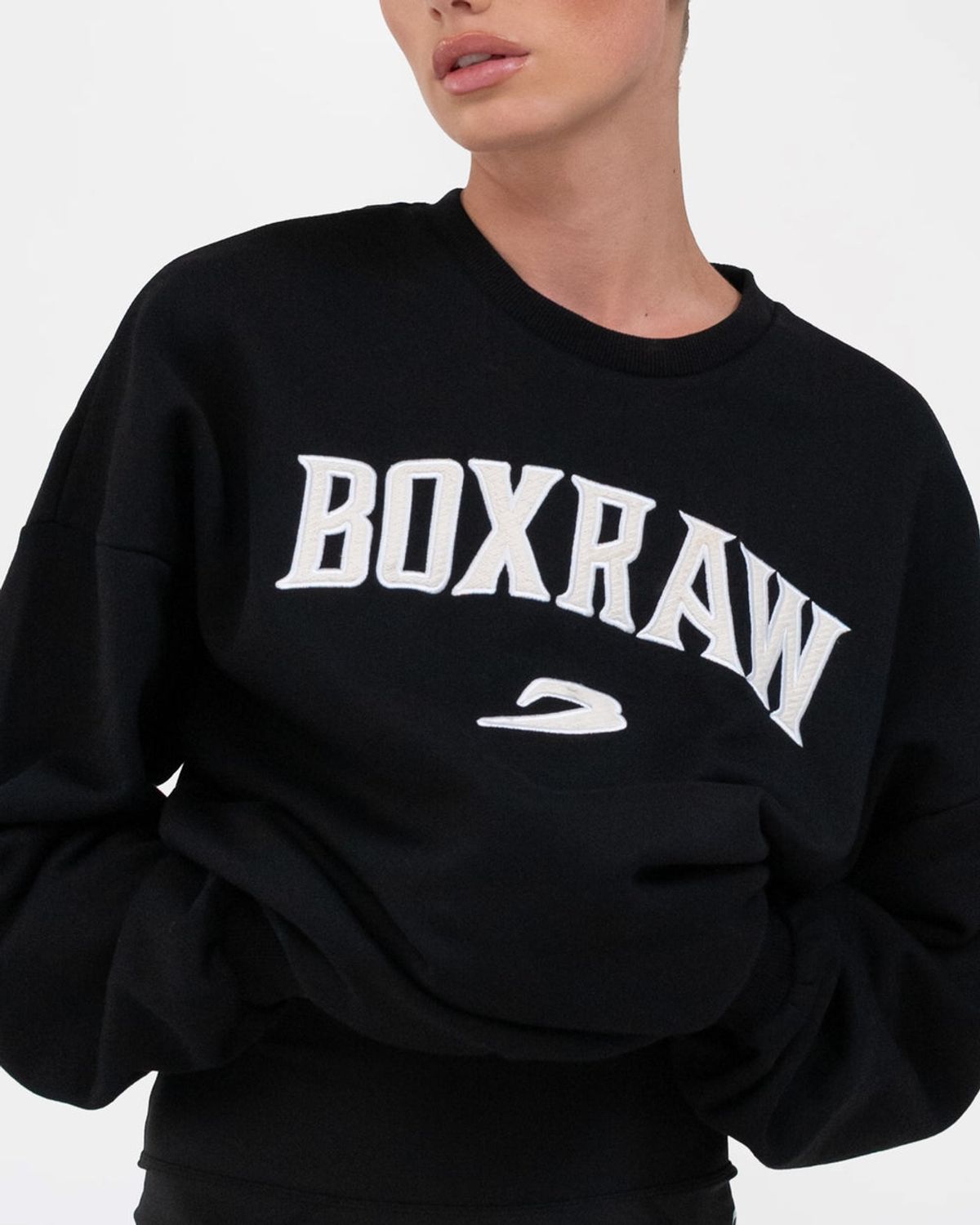 복스로(BOXRAW) 이스트 스트리트 스웻셔츠 - 여성 W BXRW-U-ESSW-W [블랙]