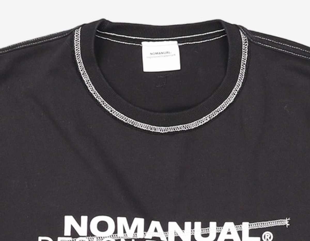 노매뉴얼(NOMANUAL) 긴소매 티셔츠 L