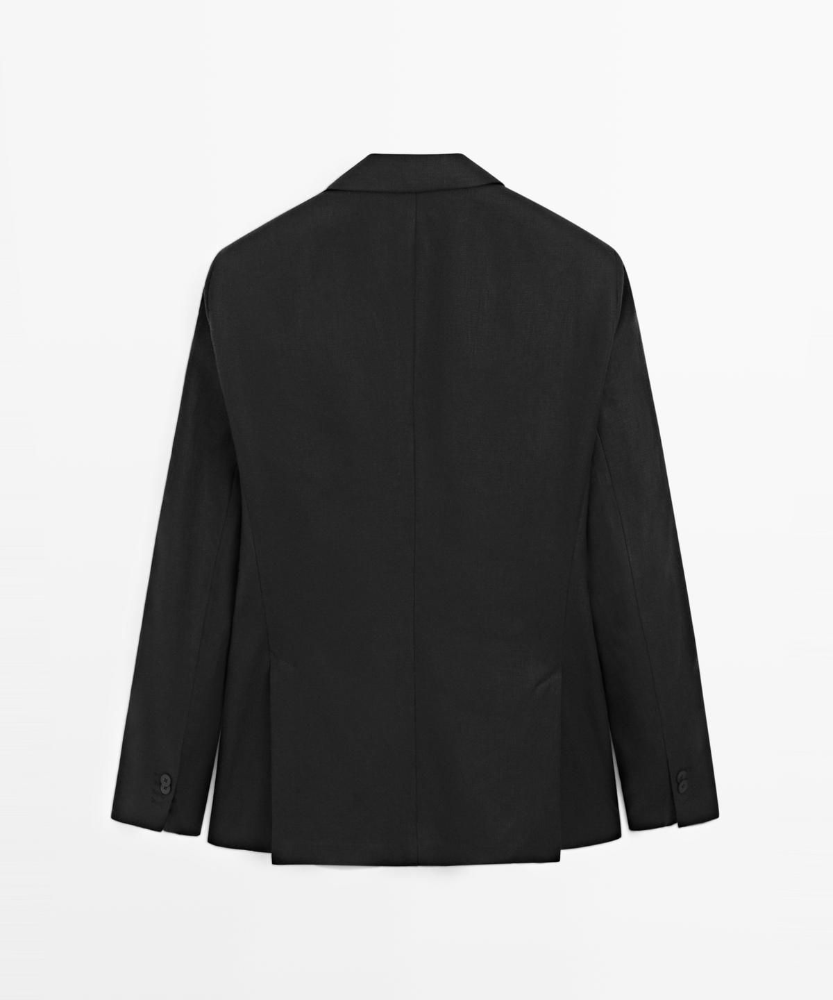마시모두띠(MASSIMO DUTTI) 100% 린넨 테일러링 수트 블레이저