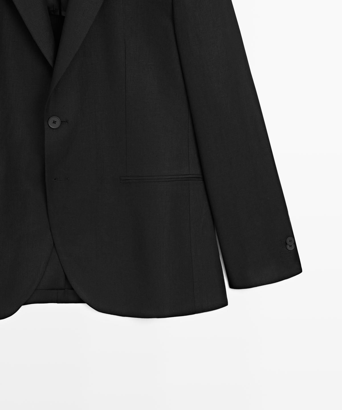 마시모두띠(MASSIMO DUTTI) 100% 린넨 테일러링 수트 블레이저