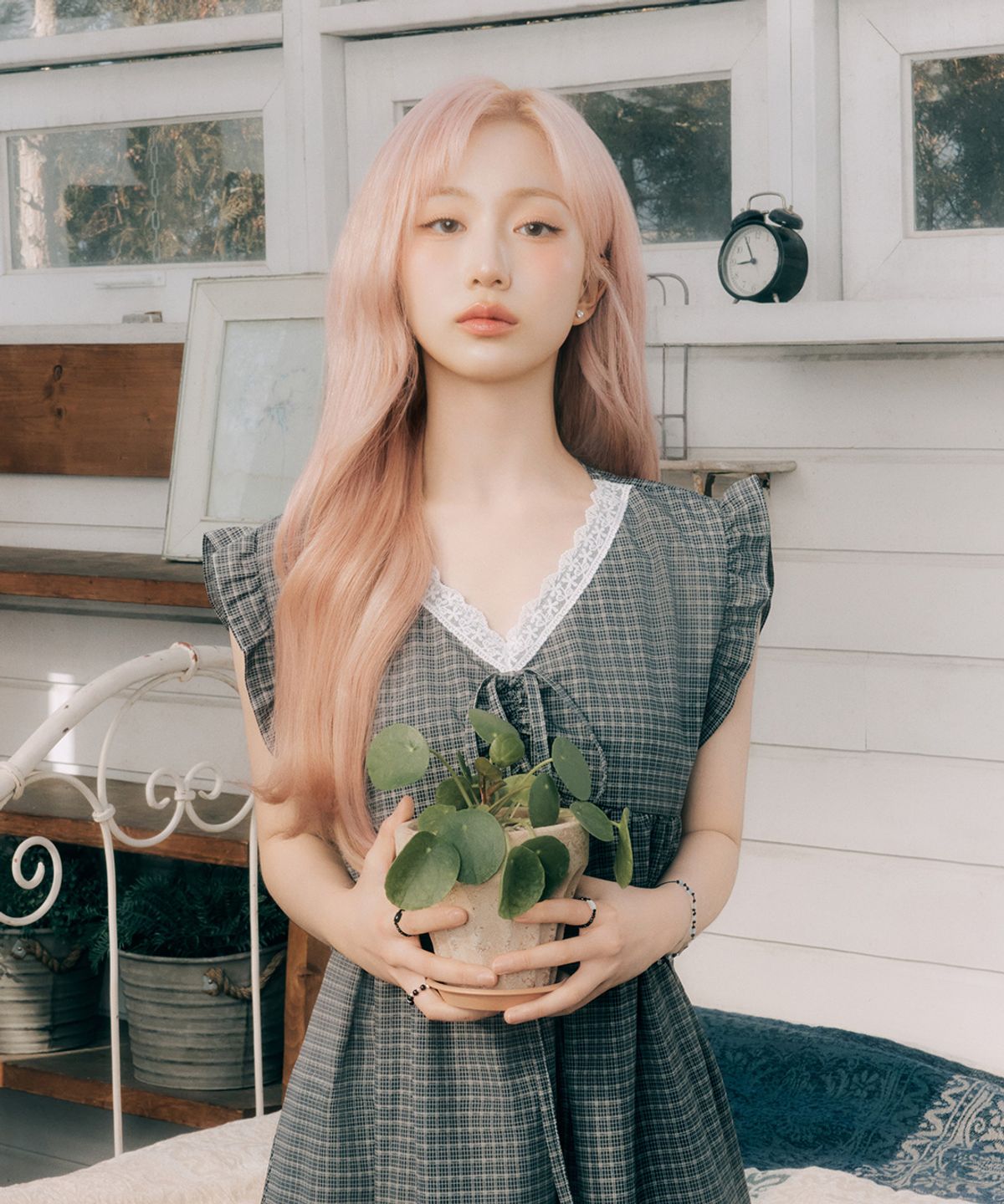 도씨(DOSSY) 실크핏 더스트 민소매 잠옷 원피스