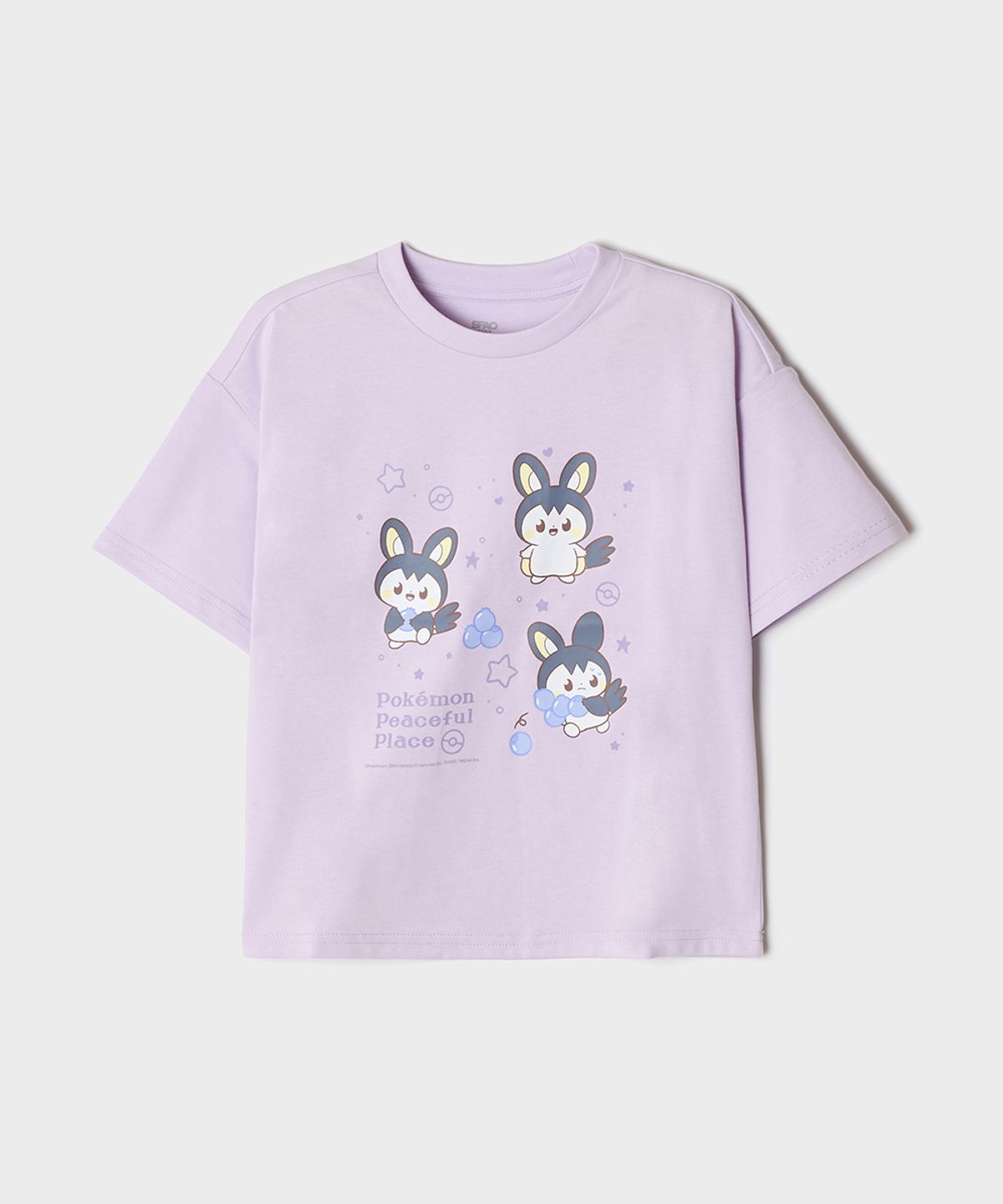 스파오 키즈(SPAO KIDS) [키즈] (포켓피스) 반팔티(PURPLE)_SPRLG24KU8