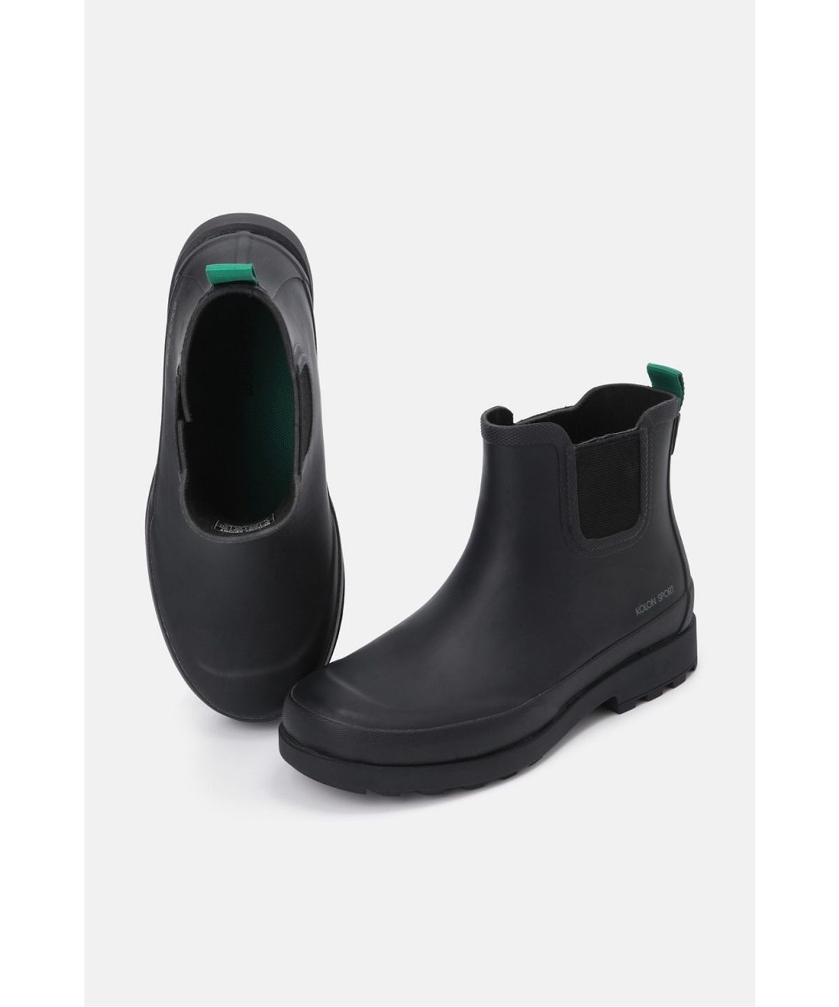 코오롱스포츠(KOLON SPORT) 남녀공용 레인부츠 스토미 FE2AX26450BLK