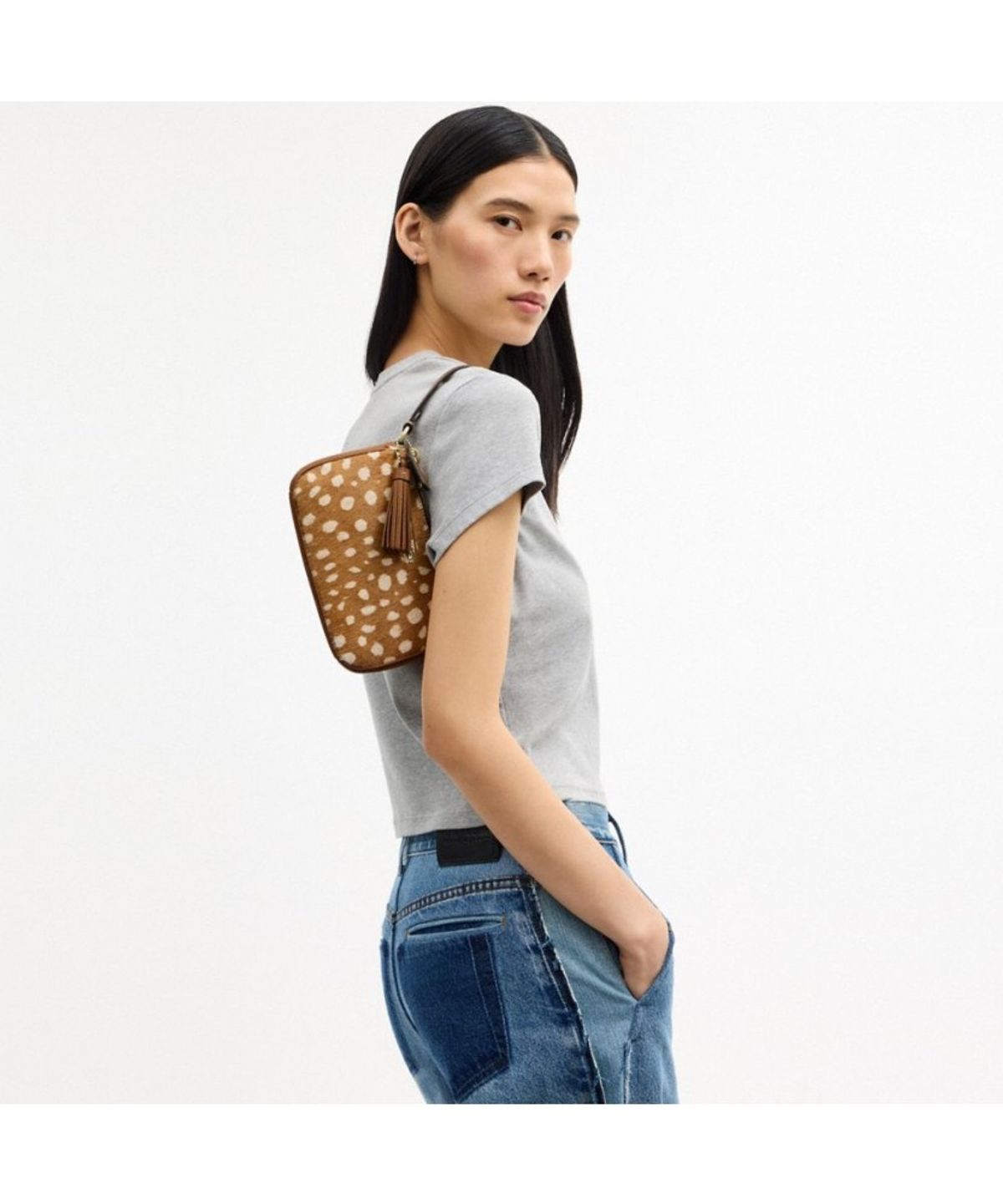 코치(COACH) 노리타 19 위드 디어 프린트 CDW35 IMBMC