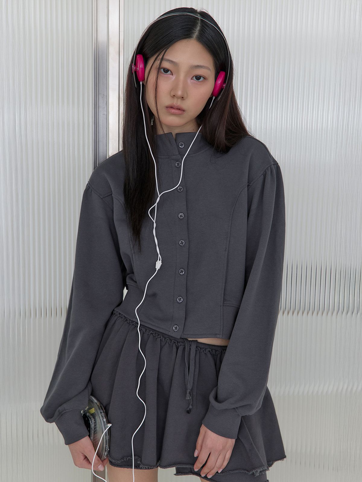 어펙션(AFFECTION) Dalia Sweat Cardigan