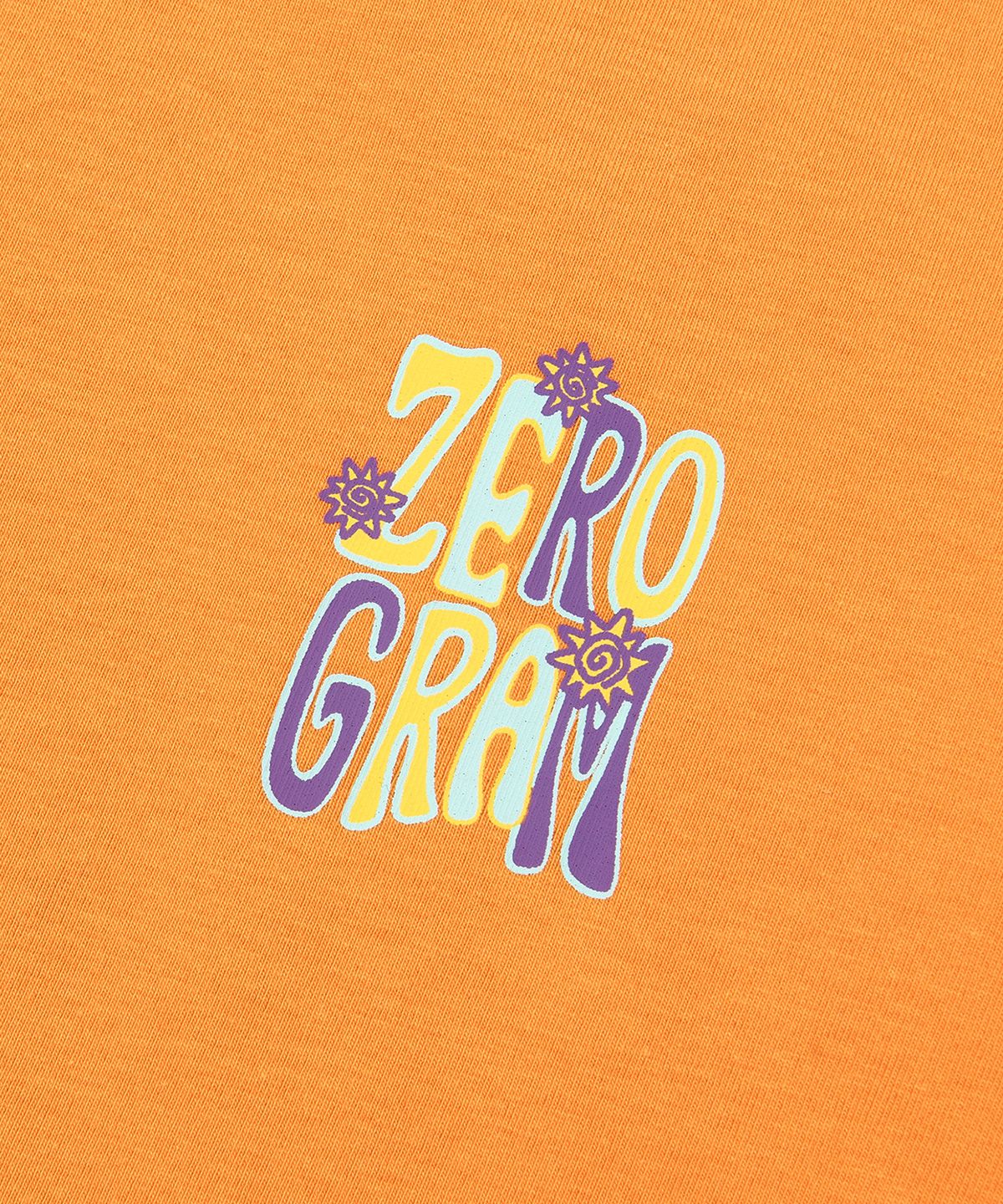 제로그램(ZEROGRAM) SOLAR TRAIL Sorona 백그래픽 반팔 티셔츠