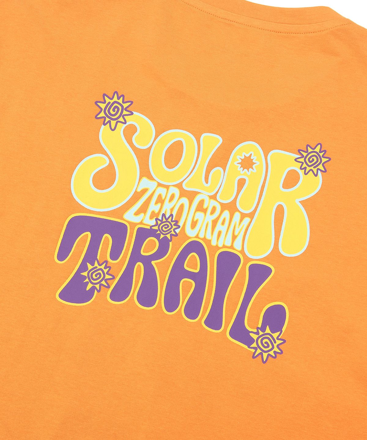 제로그램(ZEROGRAM) SOLAR TRAIL Sorona 백그래픽 반팔 티셔츠
