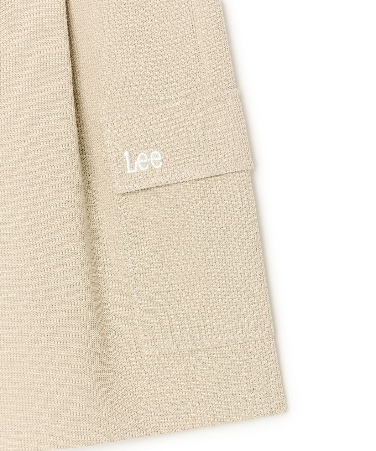리 키즈(LEE KIDS) 카고 버뮤다 5부 와플저지팬츠 베이지 LK2602JP14BE