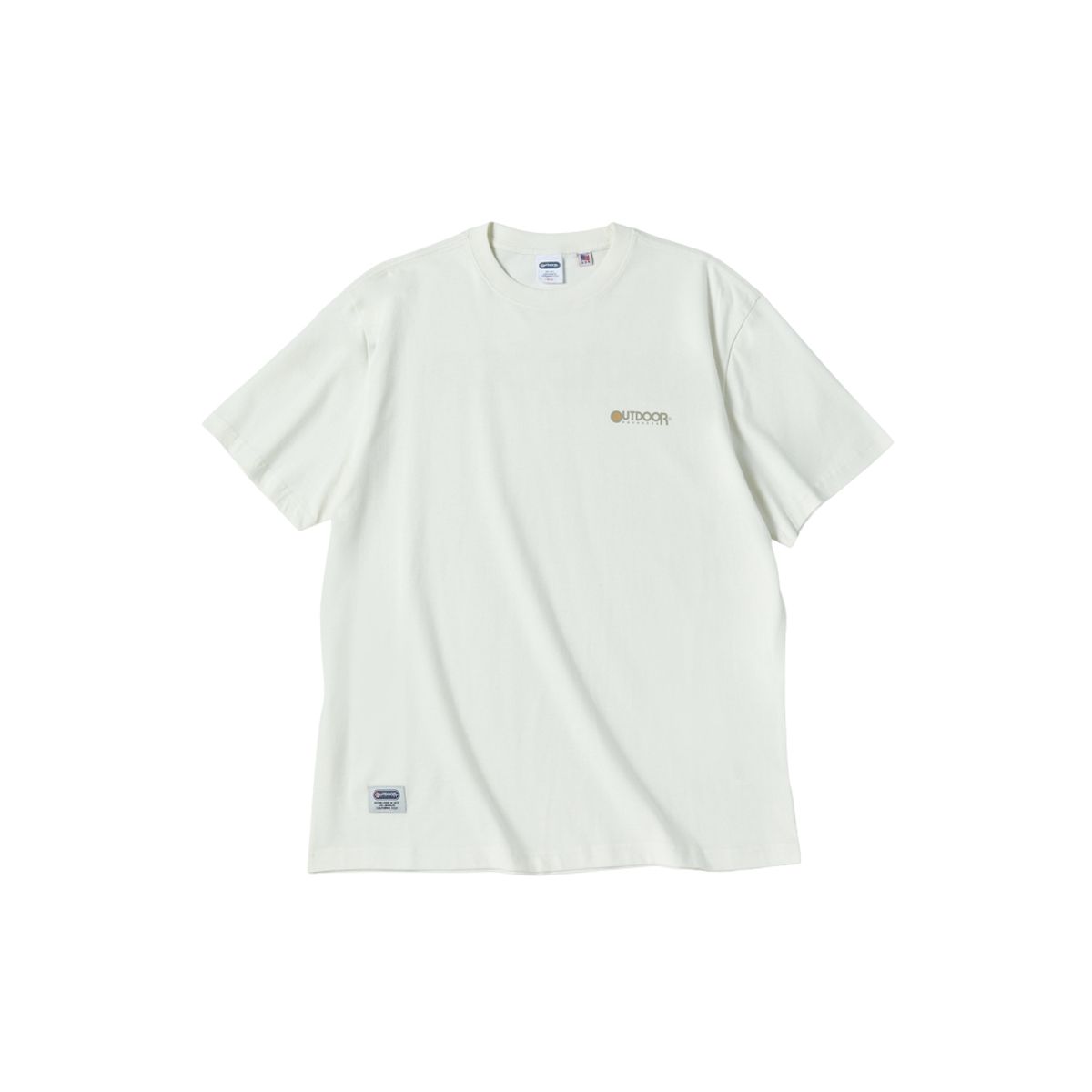 아웃도어 프로덕츠(OUTDOOR PRODUCTS) 스탠다드 로고 티셔츠 2 (아이보리)