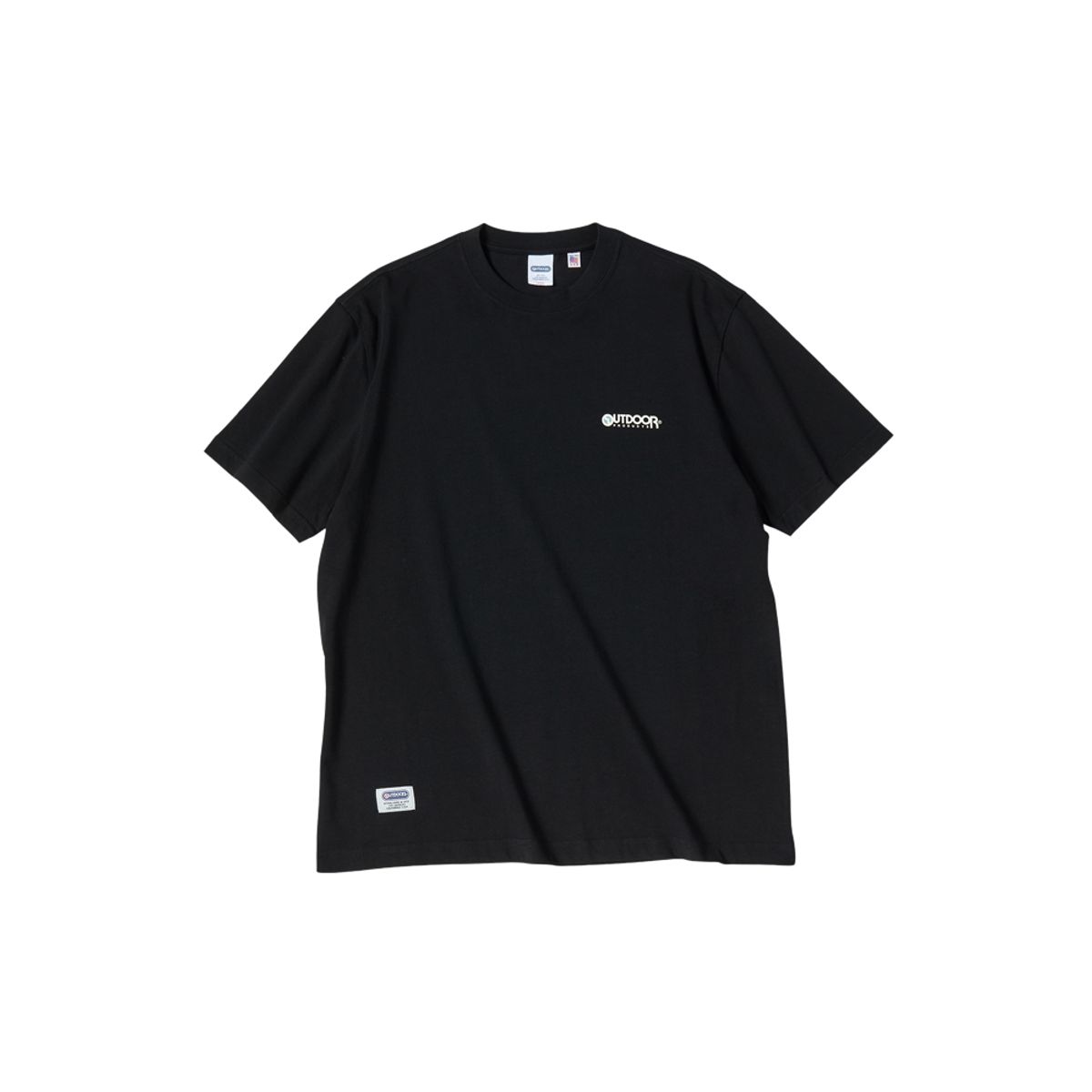 아웃도어 프로덕츠(OUTDOOR PRODUCTS) 스탠다드 로고 티셔츠 2 (블랙)