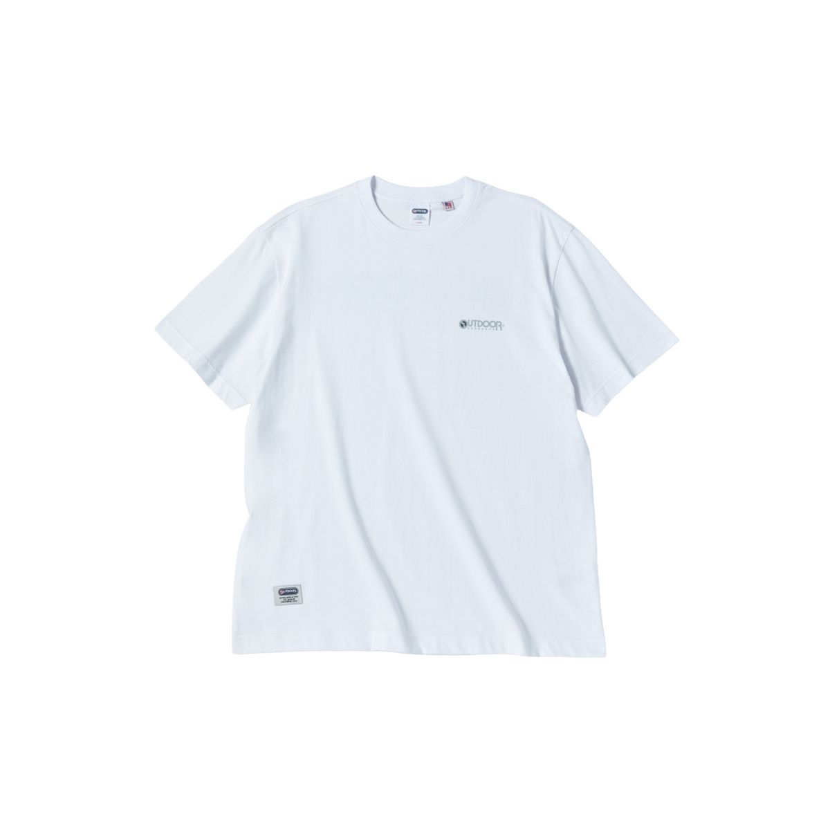 아웃도어 프로덕츠(OUTDOOR PRODUCTS) 스탠다드 로고 티셔츠 2 (화이트)