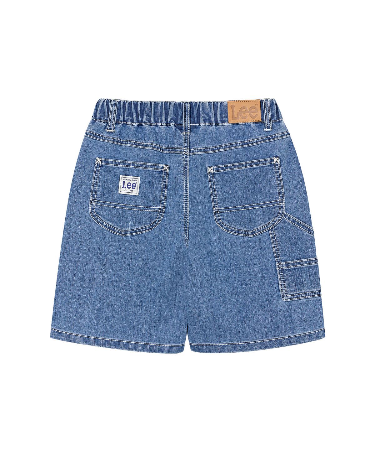 리 키즈(LEE KIDS) 스탠다드핏 4부 데님 팬츠 인디고미디움 LK2602IS05IM