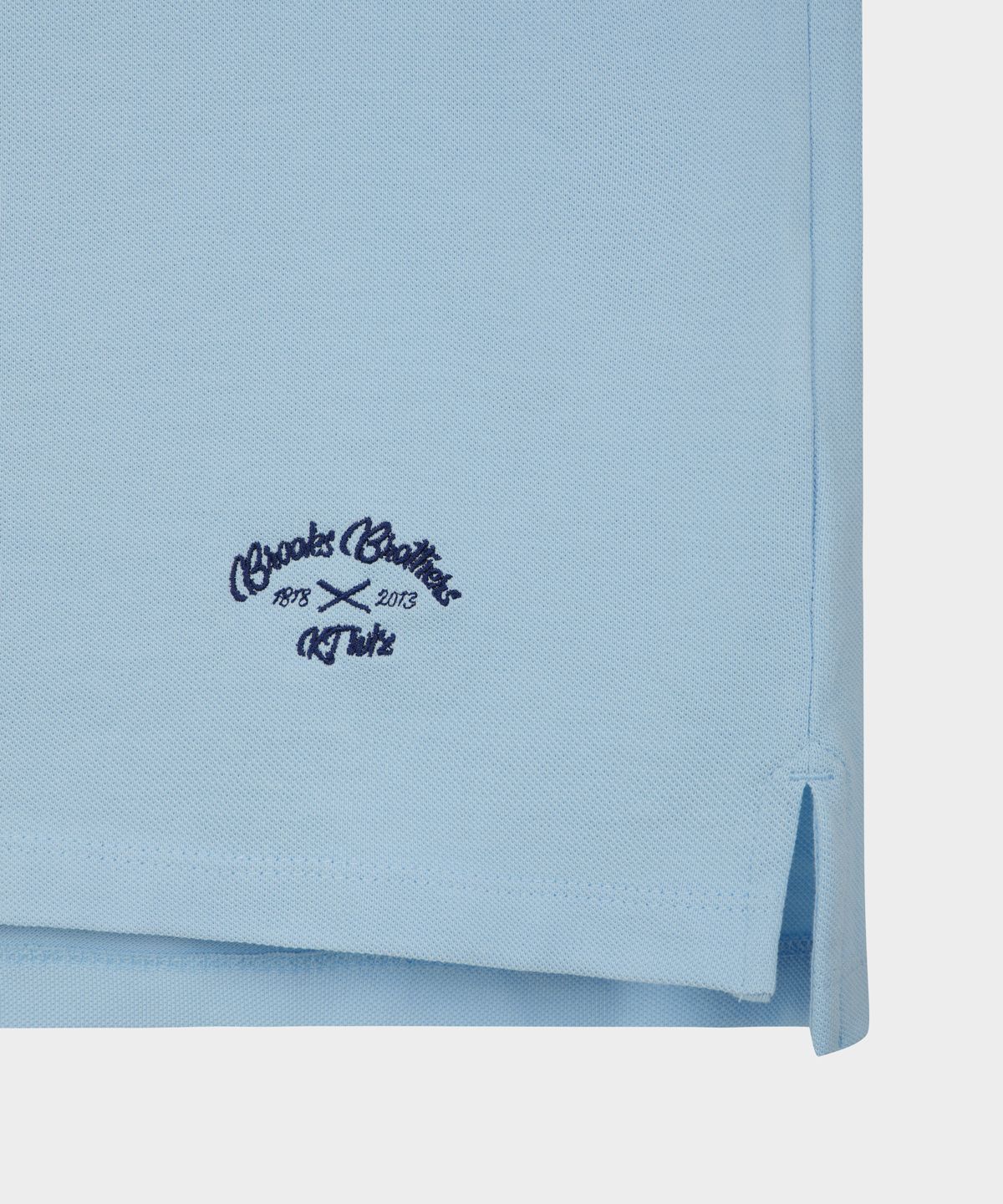 브룩스 브라더스(BROOKS BROTHERS) [BB x KT WIZ] 피케 티셔츠 (블루) (BBNTMOG291)