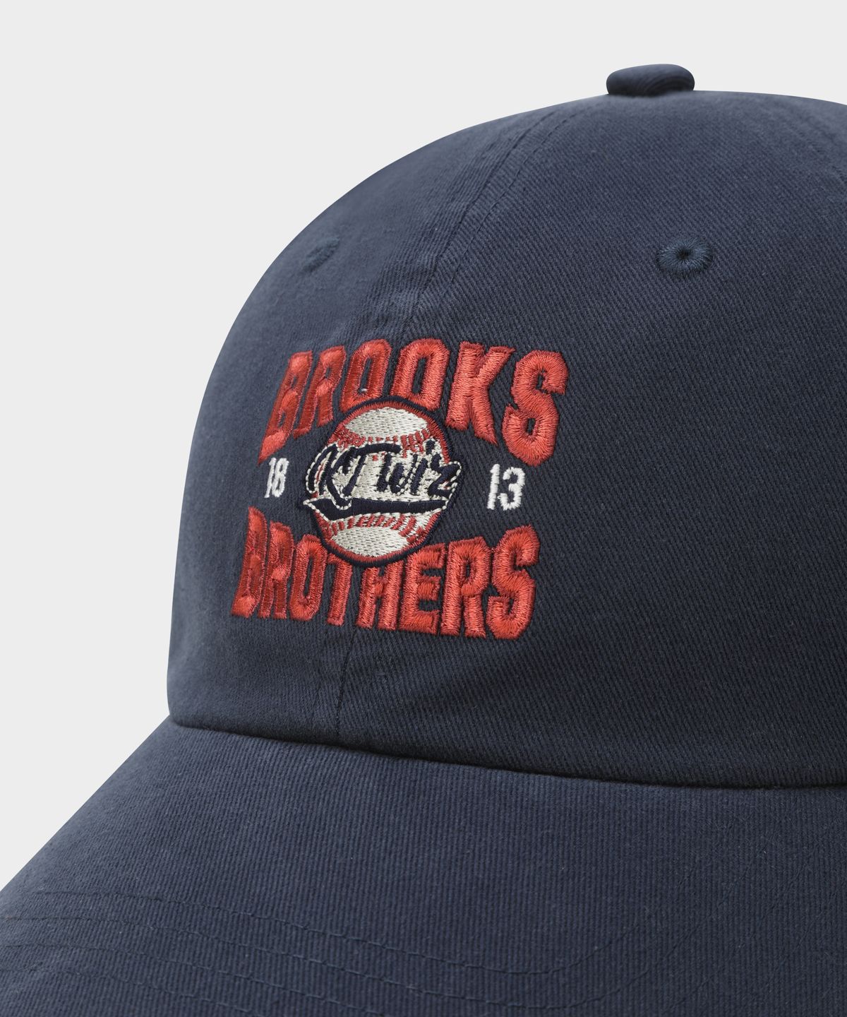 브룩스 브라더스(BROOKS BROTHERS) [BB x KT WIZ] 볼캡 (네이비) (BBACMOG502)