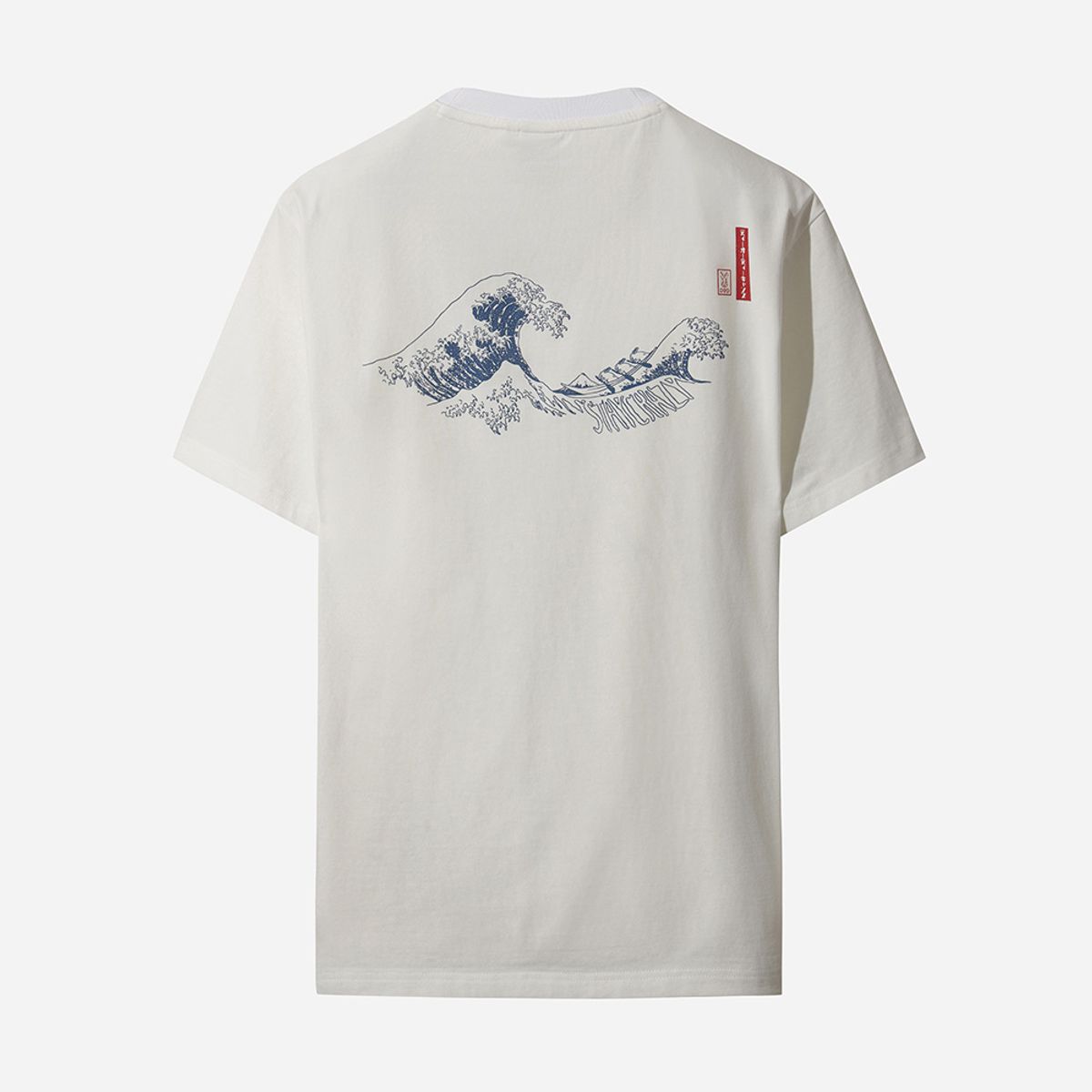 디오디(DOD) 토락원 빅 웨이브 반팔 티셔츠(OFF WHITE 2)