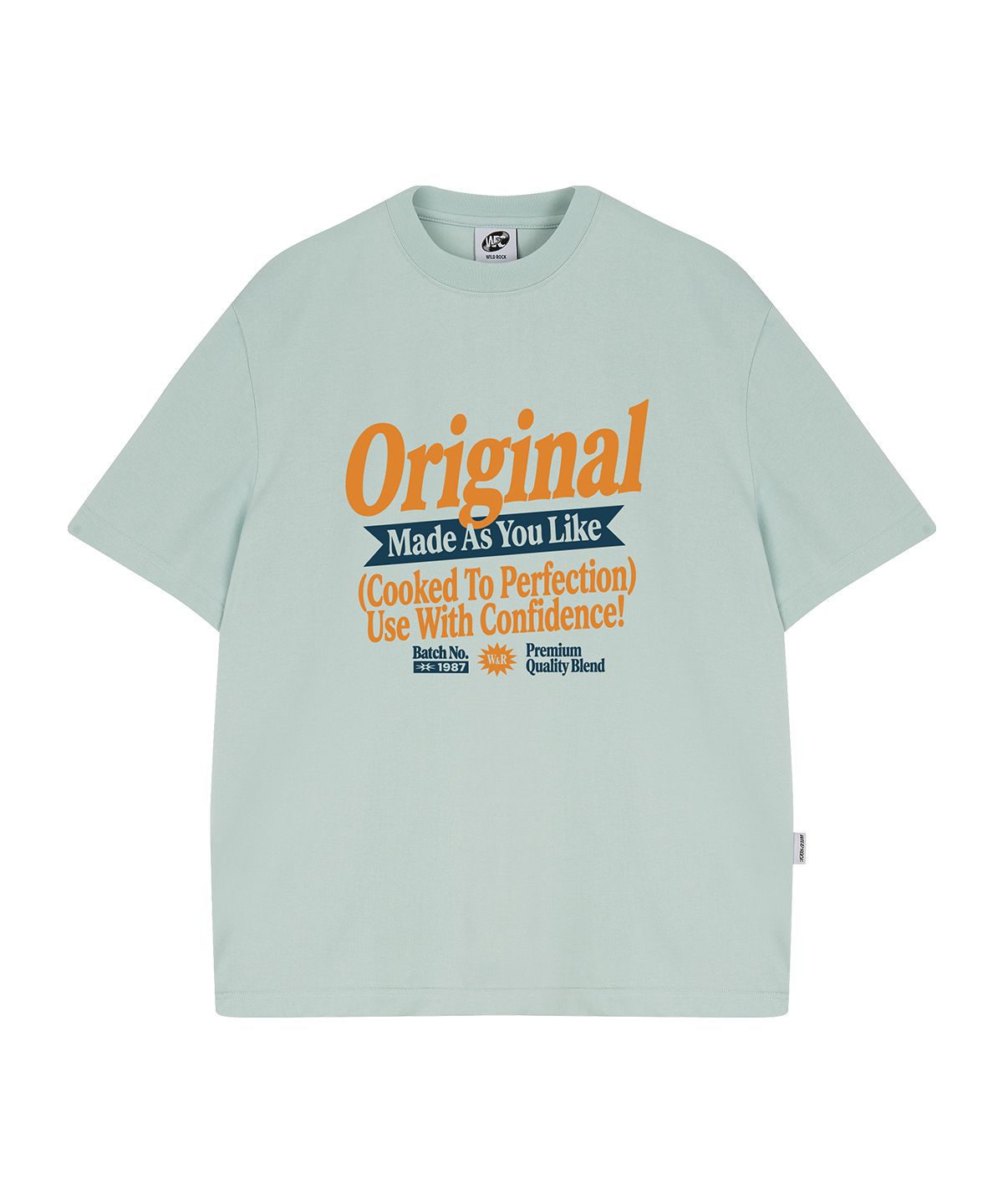 와일드락(WILDROCK) Original Label 쿨코튼 오버핏 반팔 티셔츠