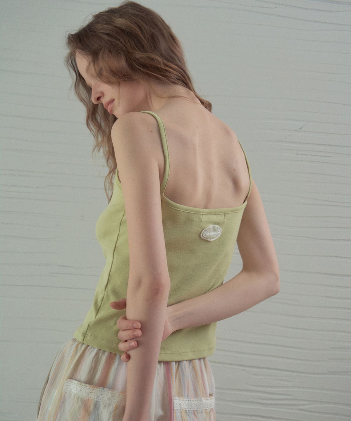아우어노스텔지아(OURNOSTALGIA) Deli Lace Sleeveless T-Shirt_5COLOR(OB6TP08)