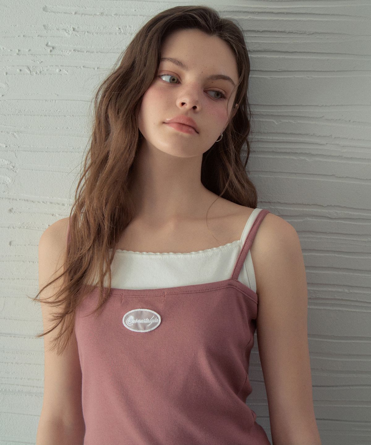 아우어노스텔지아(OURNOSTALGIA) Deli Lace Sleeveless T-Shirt_5COLOR(OB6TP08)