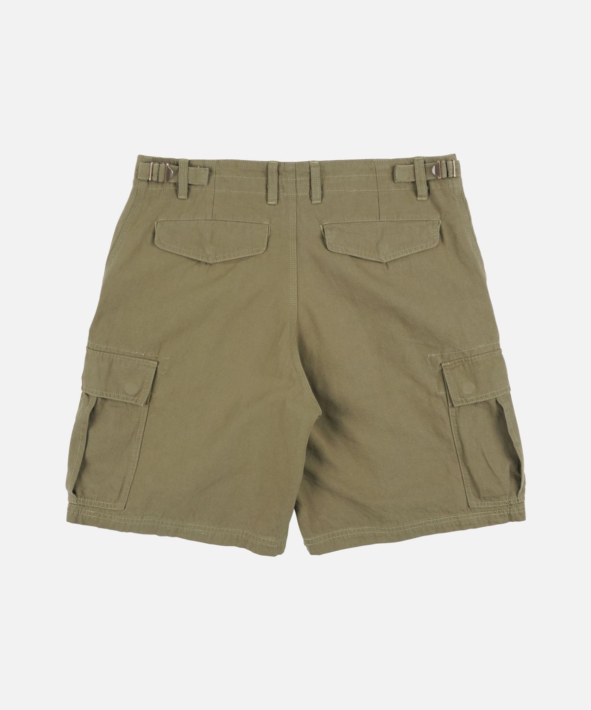 프리즘웍스(FRIZMWORKS) CANVAS ESSENTIAL CARGO SHORTS _ DEEP KHAKI
