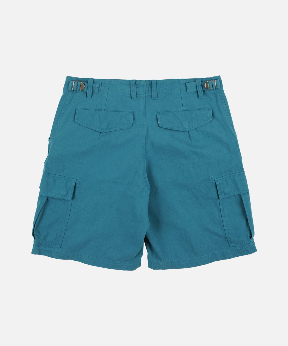 프리즘웍스(FRIZMWORKS) CANVAS ESSENTIAL CARGO SHORTS _ TEAL