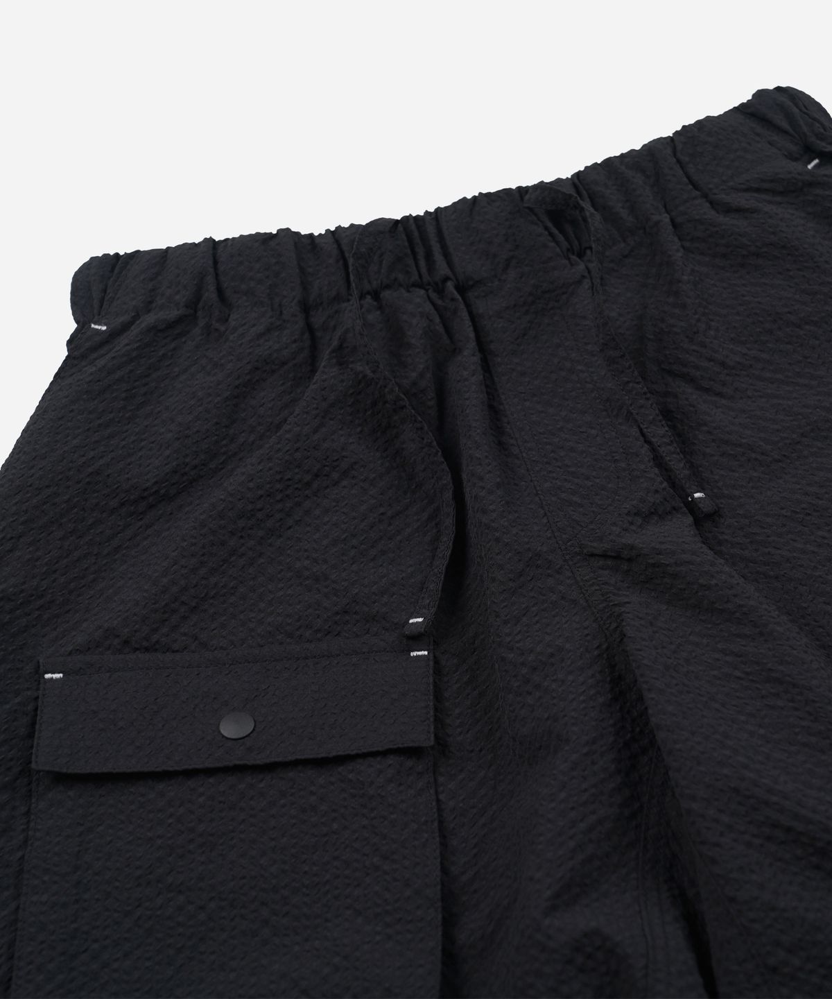 프리즘웍스(FRIZMWORKS) COMFORTABLE BANDING SHORTS _ BLACK