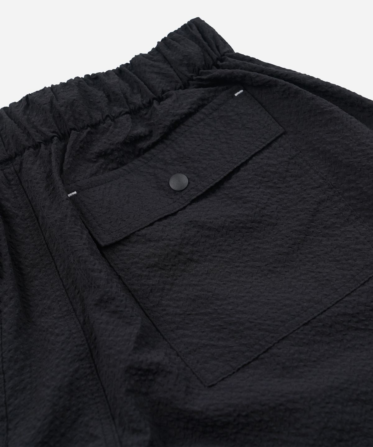 프리즘웍스(FRIZMWORKS) COMFORTABLE BANDING SHORTS _ BLACK