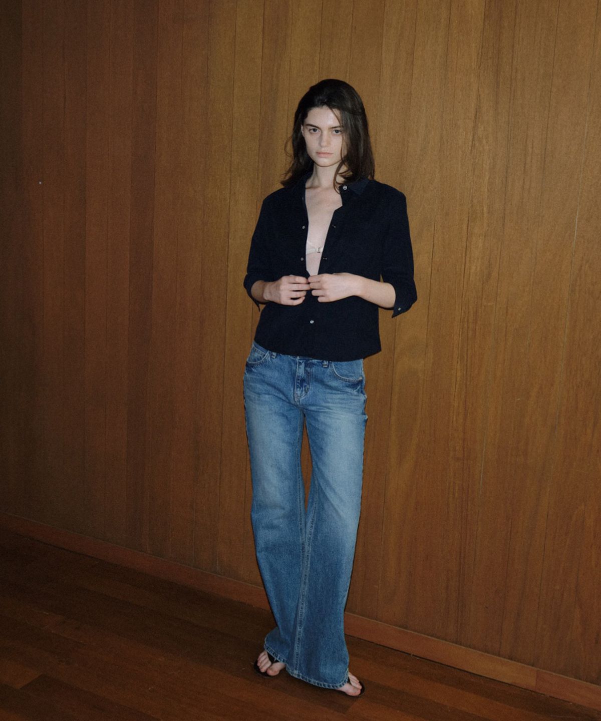 108파운드(108POUND) Elloy Low-rise Jean_Blue