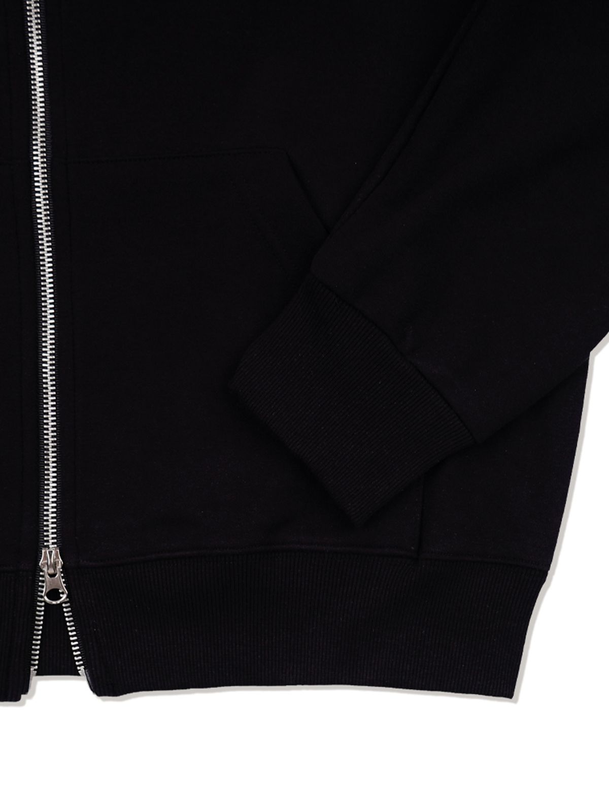 라 메종 스튜디오(LA MAISON STUDIO) PEGASUS CROP HOODIE ZIP-UP BLACK(FCG1ZP694M)