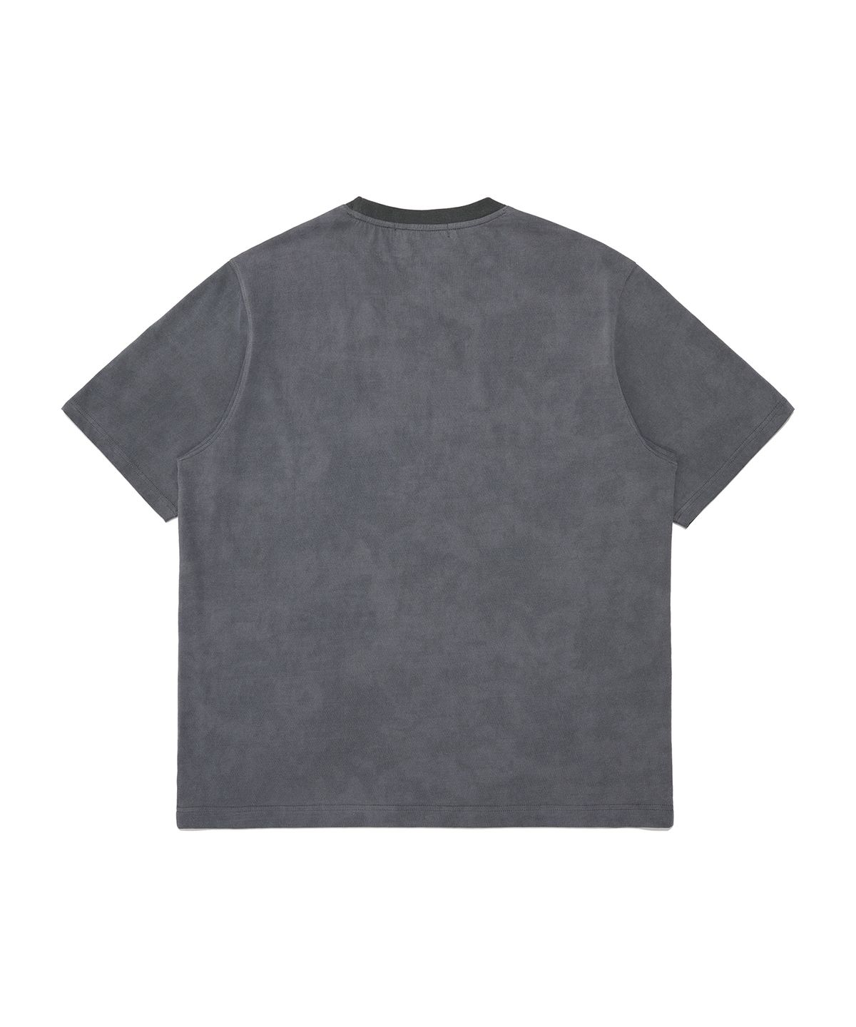논타입(NONTYPE) PIGMENT DYED VINTAGE BAND GRAPHIC TEE (GREY)