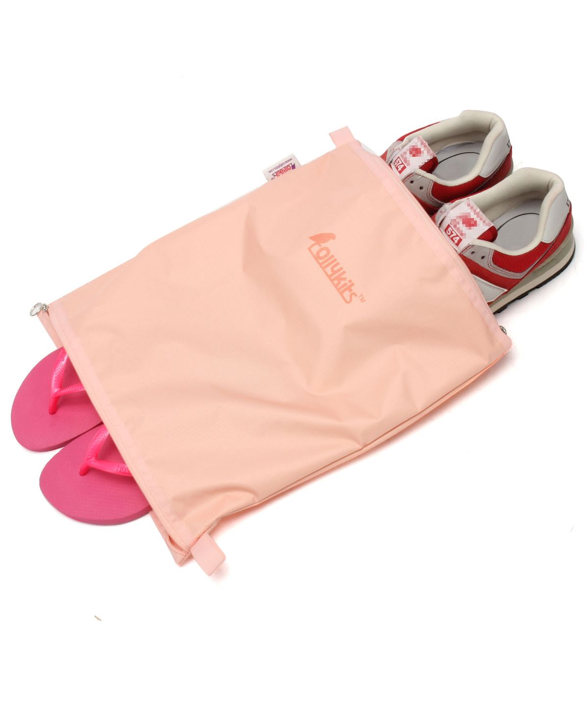 롤리키드(ROLLYKITS) 2in1 슈즈 2중 신발 백 주머니 파우치 RTPASB