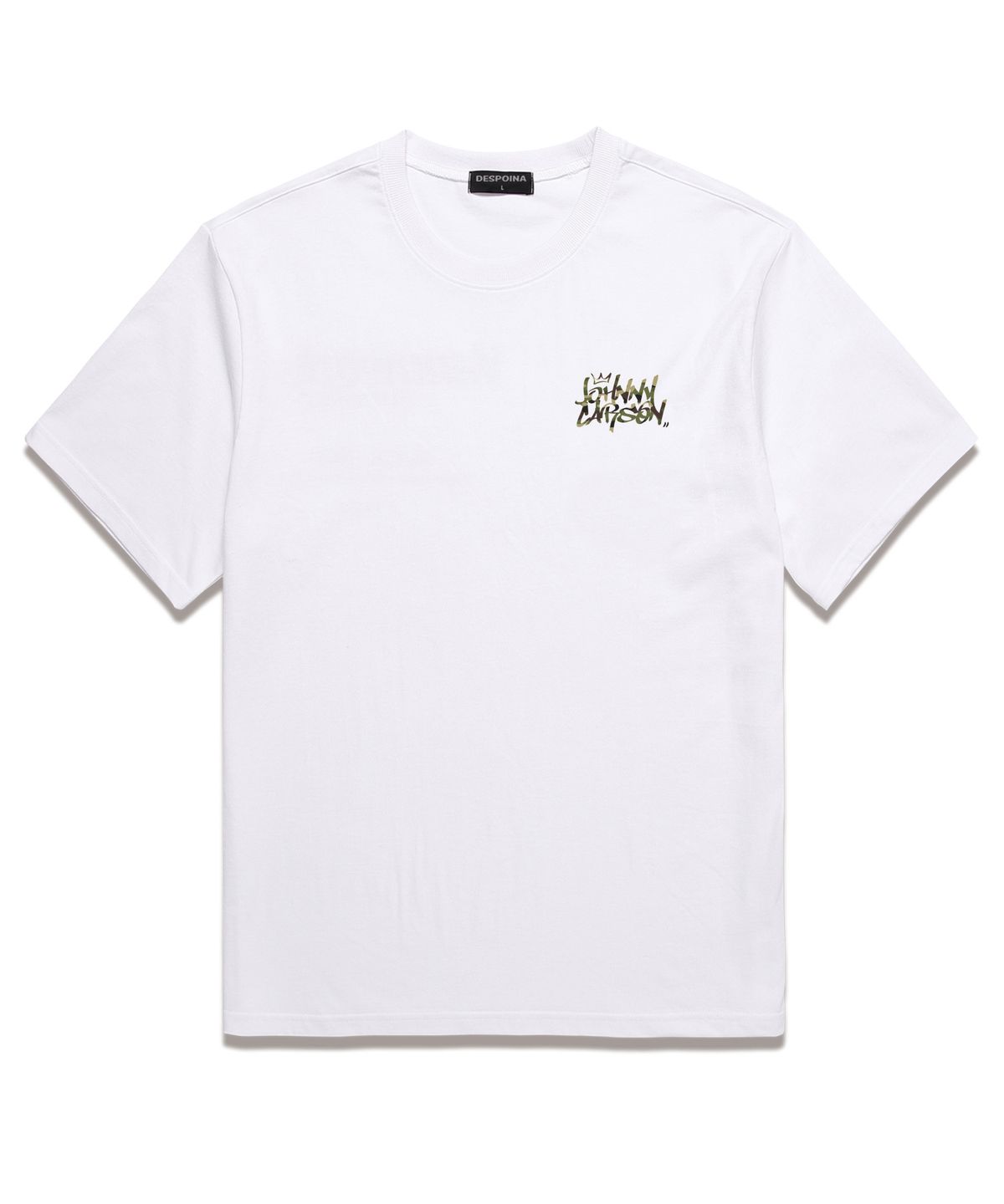 자니카슨(JOHNNY CARSON) Classic Graffiti Logo 반팔티셔츠 (JCSS102) 화이트/카모