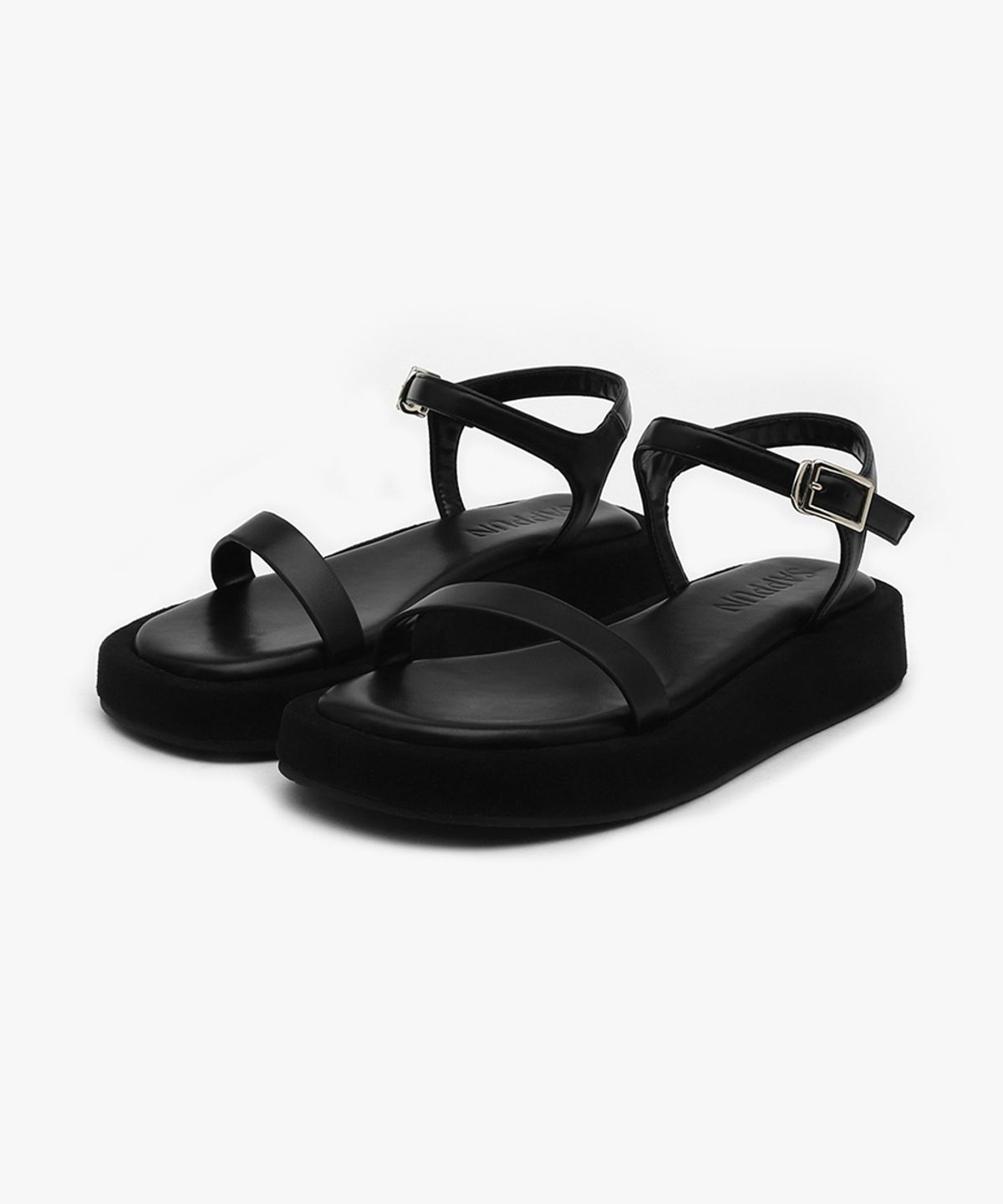 사뿐(SAPPUN) 라비엔 스트랩 플랫폼 샌들 (3cm)