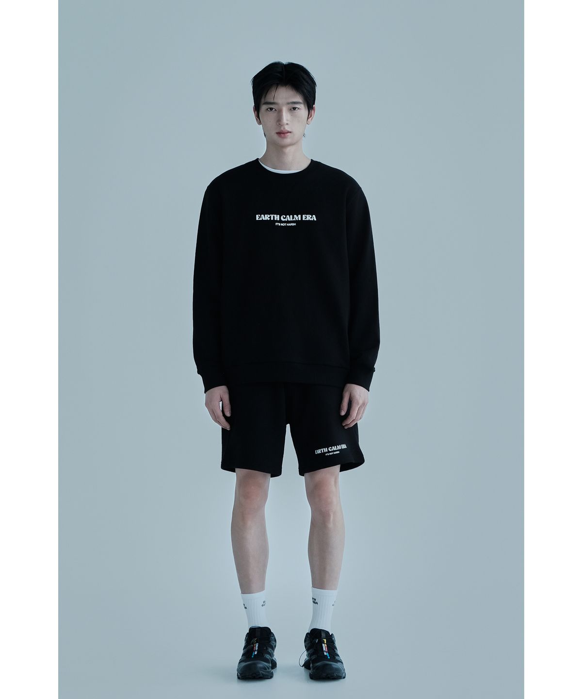 얼스캄에라(EARTH CALM ERA) 내추럴 데일리 스웨트 쇼츠_3컬러