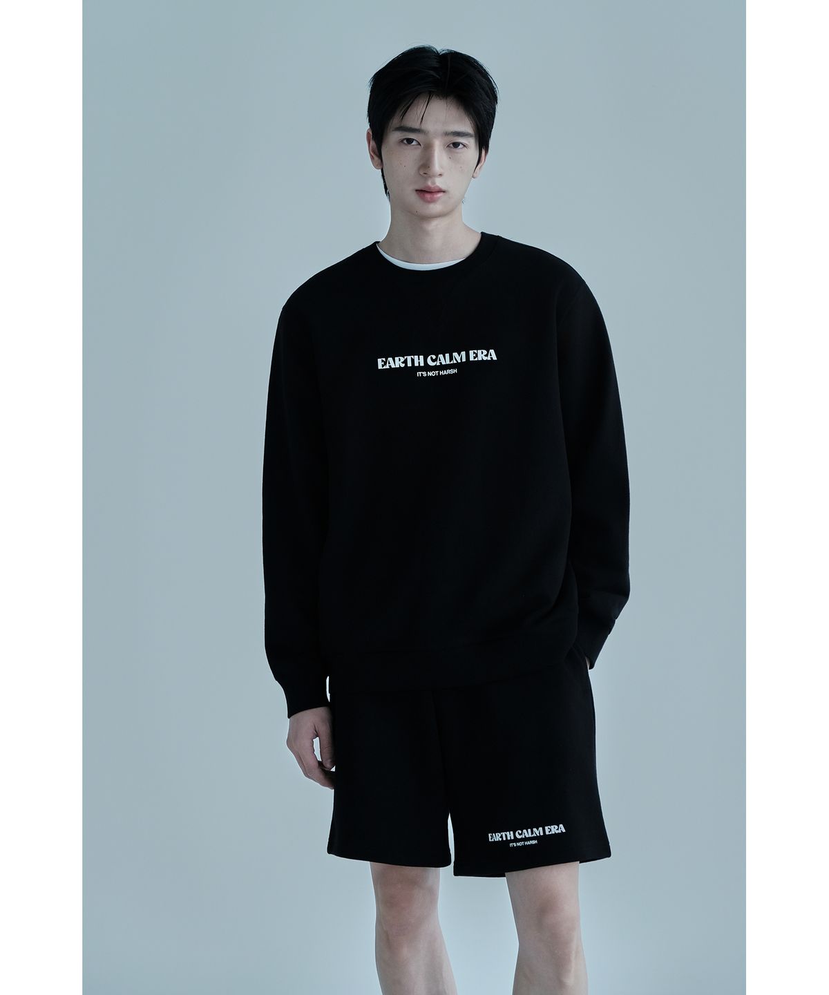 얼스캄에라(EARTH CALM ERA) 내추럴 데일리 스웨트 쇼츠_3컬러