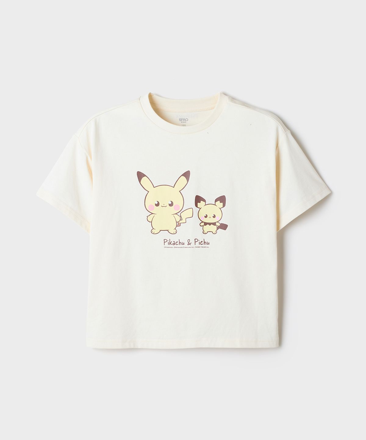 스파오 키즈(SPAO KIDS) [키즈] (포켓피스) 반팔티(CREAM)_SPRLG24KU8