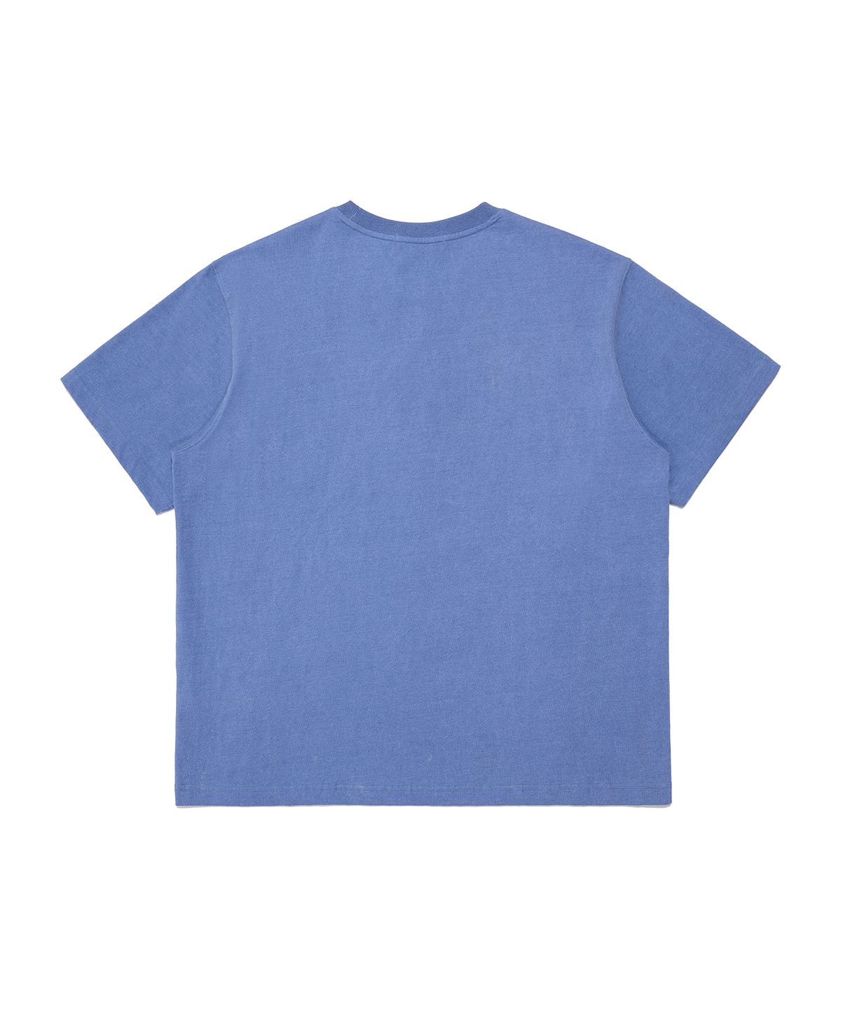 논타입(NONTYPE) PIGMENT BRUSH STROKE TEE (BLUE)