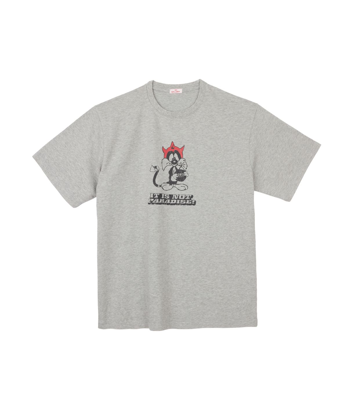 1011갤러리(1011 GALLERY) Gallery Sylvester Cat T-Shirts - Gray