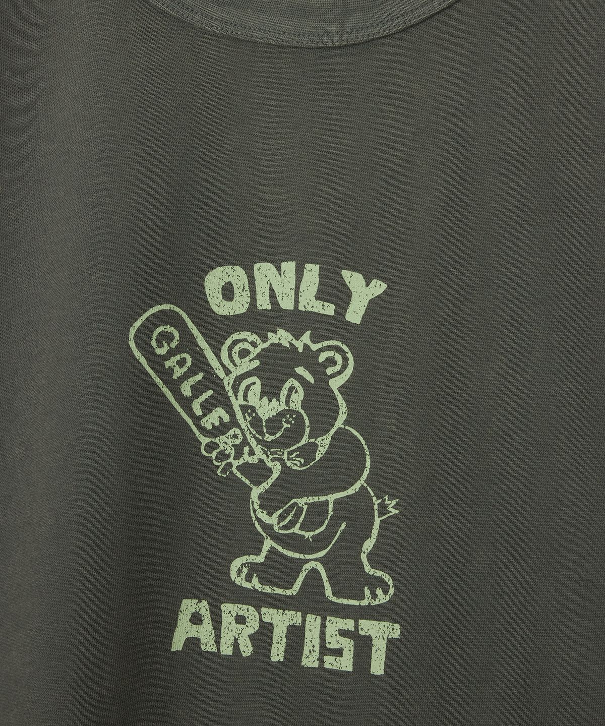 1011갤러리(1011 GALLERY) Only Artist T-Shirts - Charcoal