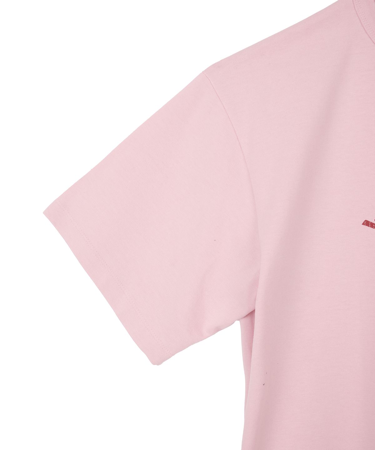 1011갤러리(1011 GALLERY) Weak Messages T-Shirts - Pink