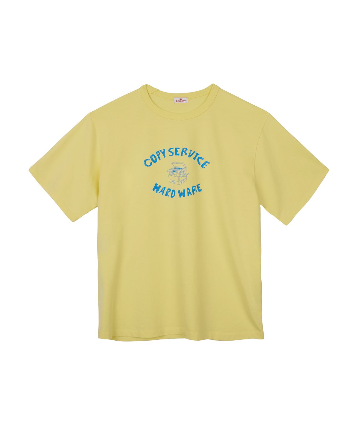 1011갤러리(1011 GALLERY) Copy Service T-Shirts - Yellow