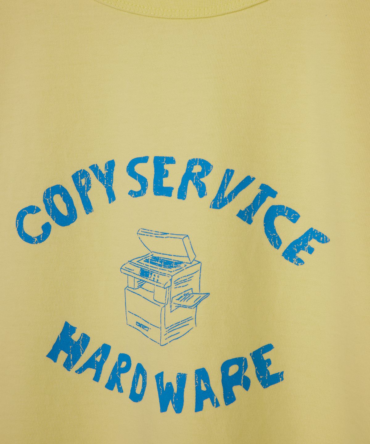 1011갤러리(1011 GALLERY) Copy Service T-Shirts - Yellow