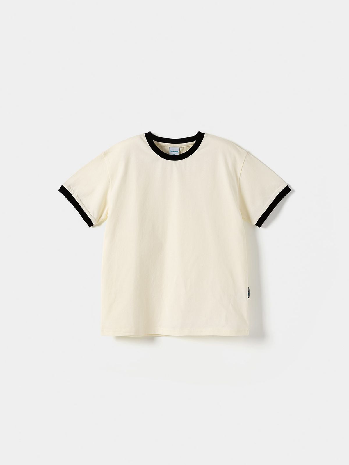 인디비주엘(INDIVIDUEL) 모스트 링거 반팔 티셔츠 - 2 COLOR
