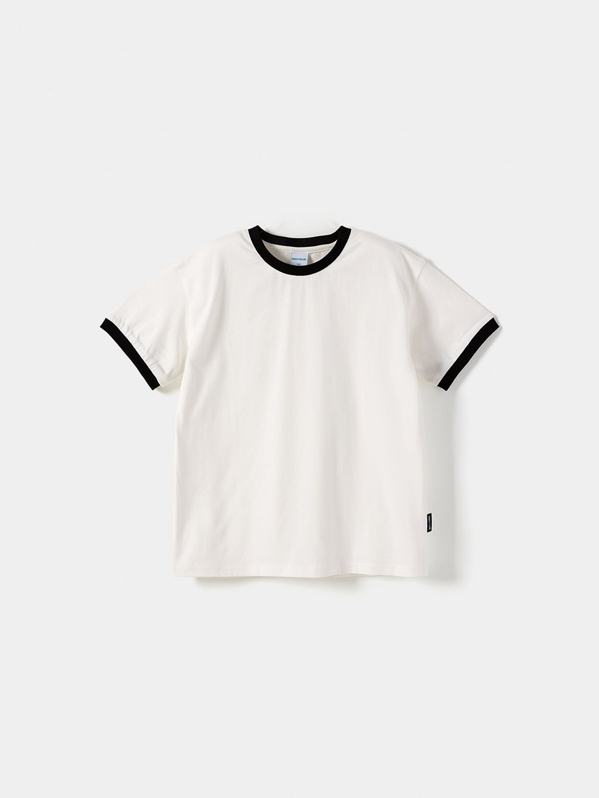 인디비주엘(INDIVIDUEL) 모스트 링거 반팔 티셔츠 - 2 COLOR