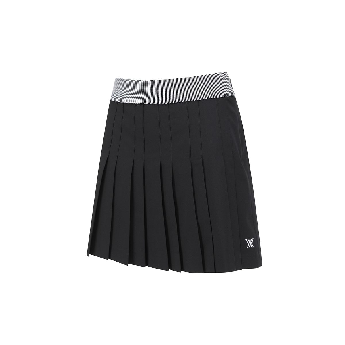 어뉴골프(ANEW GOLF) WOMEN ESSENTIAL PLEATS SKIRT_BK