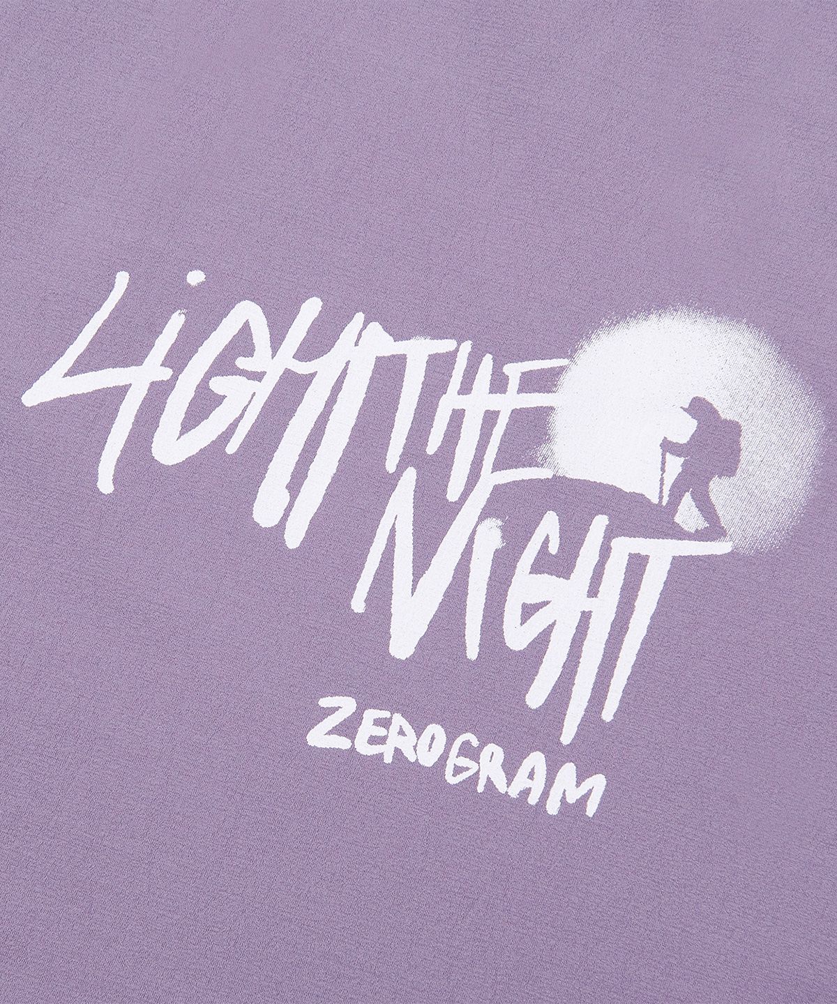 제로그램(ZEROGRAM) LIGHT THE NIGHT Espol 그래픽 반팔 티셔츠