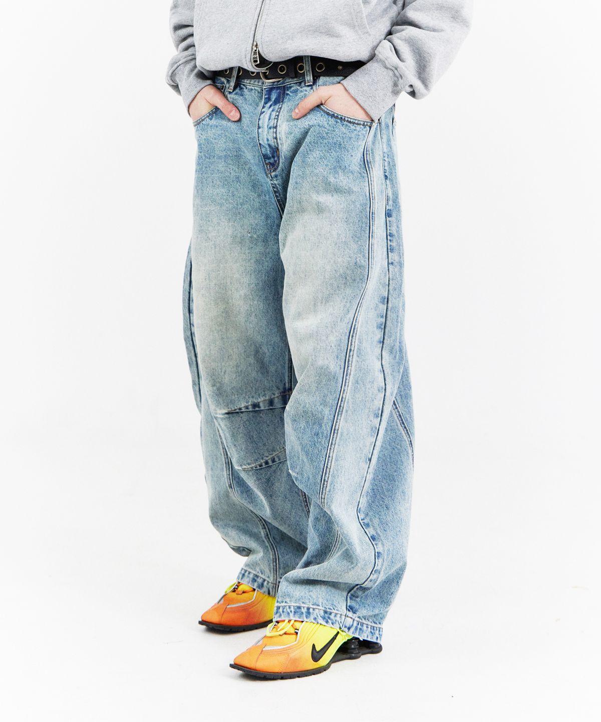 포스센스티브(FORCESENSITIVE) FST CURVED PANTS (BLUE)
