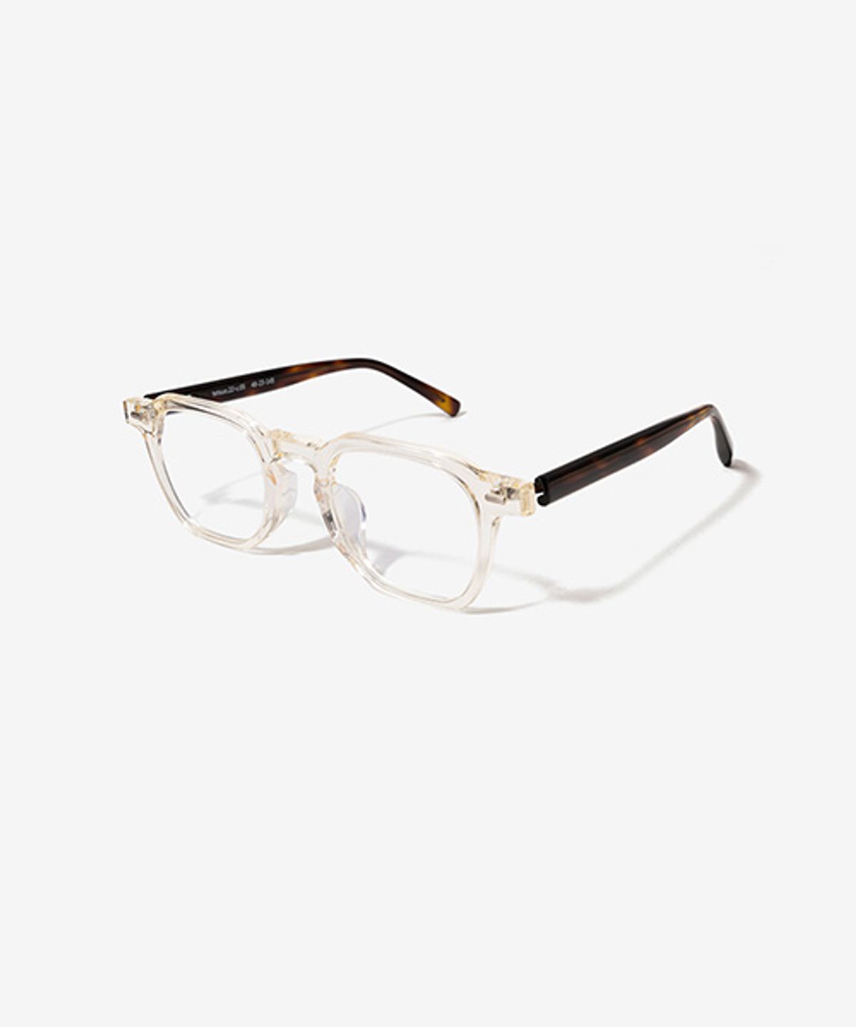테츠오 아이웨어(TETSUO EYEWEAR) tetsuo22 안경테 C5 CRYSTAL TORTOISE