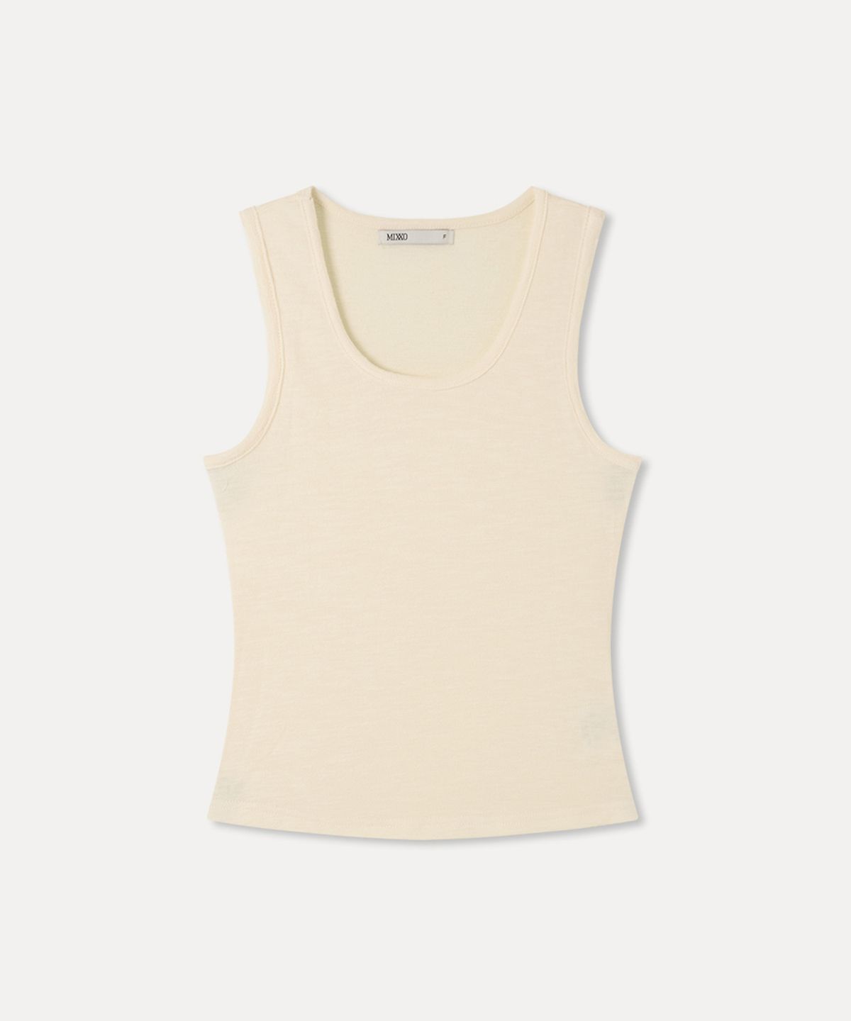 미쏘(MIXXO) 소재변형 슬리브리스_MIWHNG54SS
